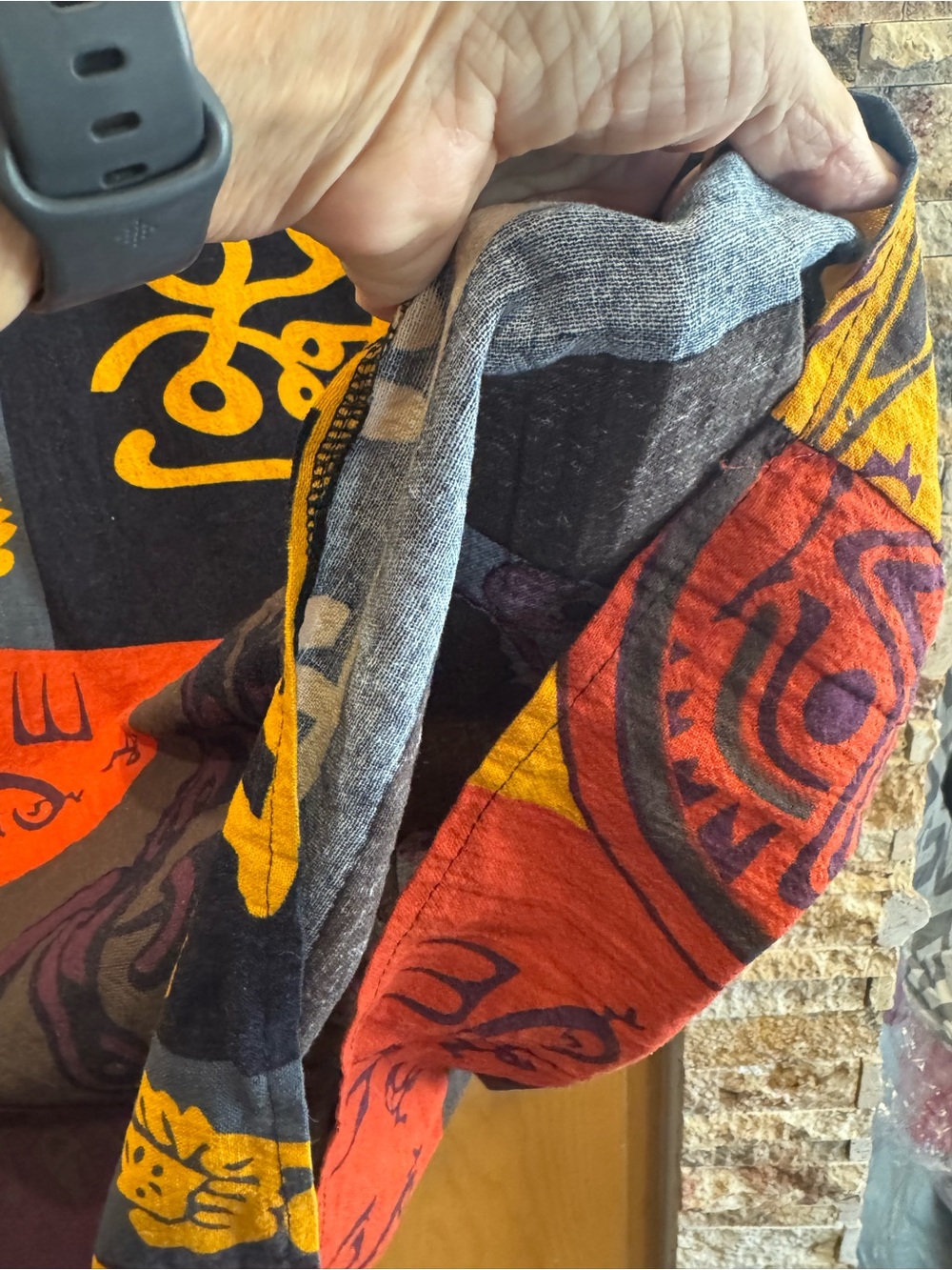 Colorblock Tribal Dress-NWOT - Picture 6 of 8